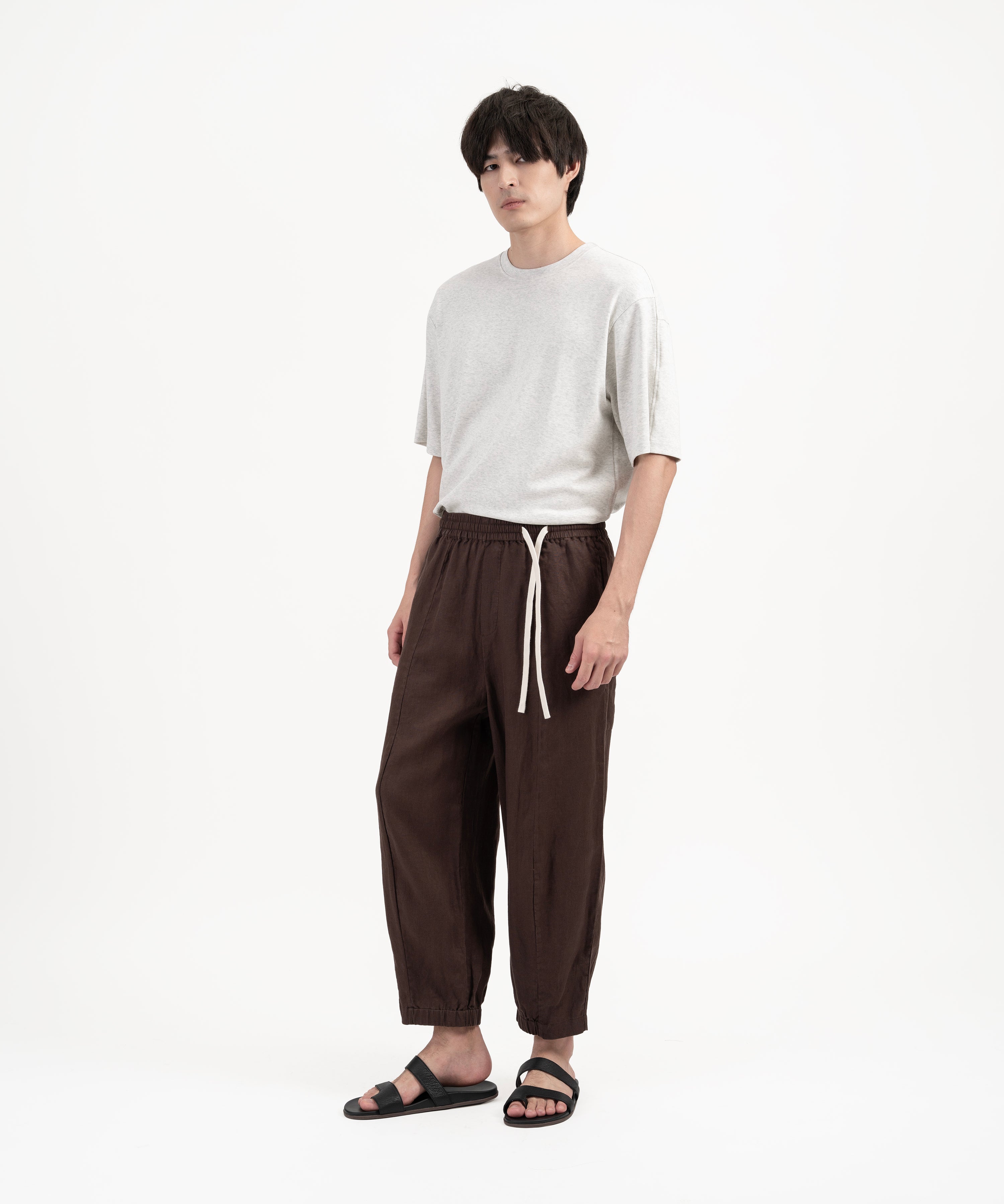 Journeyman Linen Pants - Brown