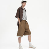 Drawstring Shirt - Cocoa