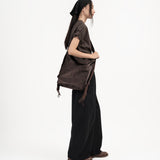 Leather Morph Sling - Espresso
