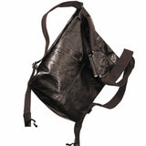 Eclipse Leather Pouch - Espresso