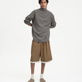 Mock Neck Shirt - Flint Gray