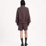 Quarter Zip Pullover - Fig