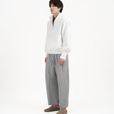 Quarter Zip Pullover - White