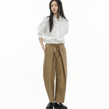 Raw Edge Linen Shirt