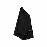 Shōto Baseball Collar Top 2.0 - Black