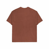 Cupro Signature Tee - Terracotta