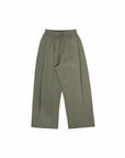 Pleated Sweatpants - Artichoke