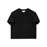 V Placket Tee 2.0 - Black