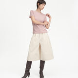 Ultra-Soft Wool Tee - Pink