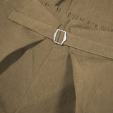 Adjustable Pleated Trousers 2.0 - Khaki - G R A Y E