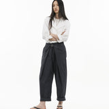 Adjustable Pleated Trousers 2.0 - Shadow - G R A Y E