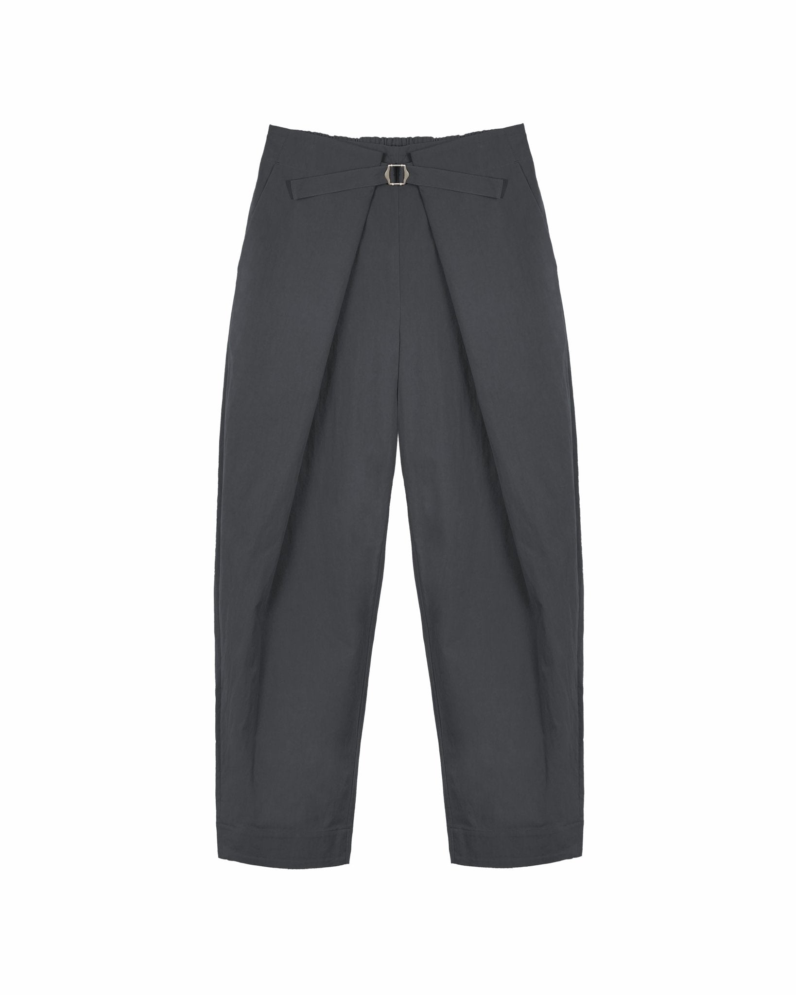 Adjustable Pleated Trousers 2.0 - Shadow - G R A Y E