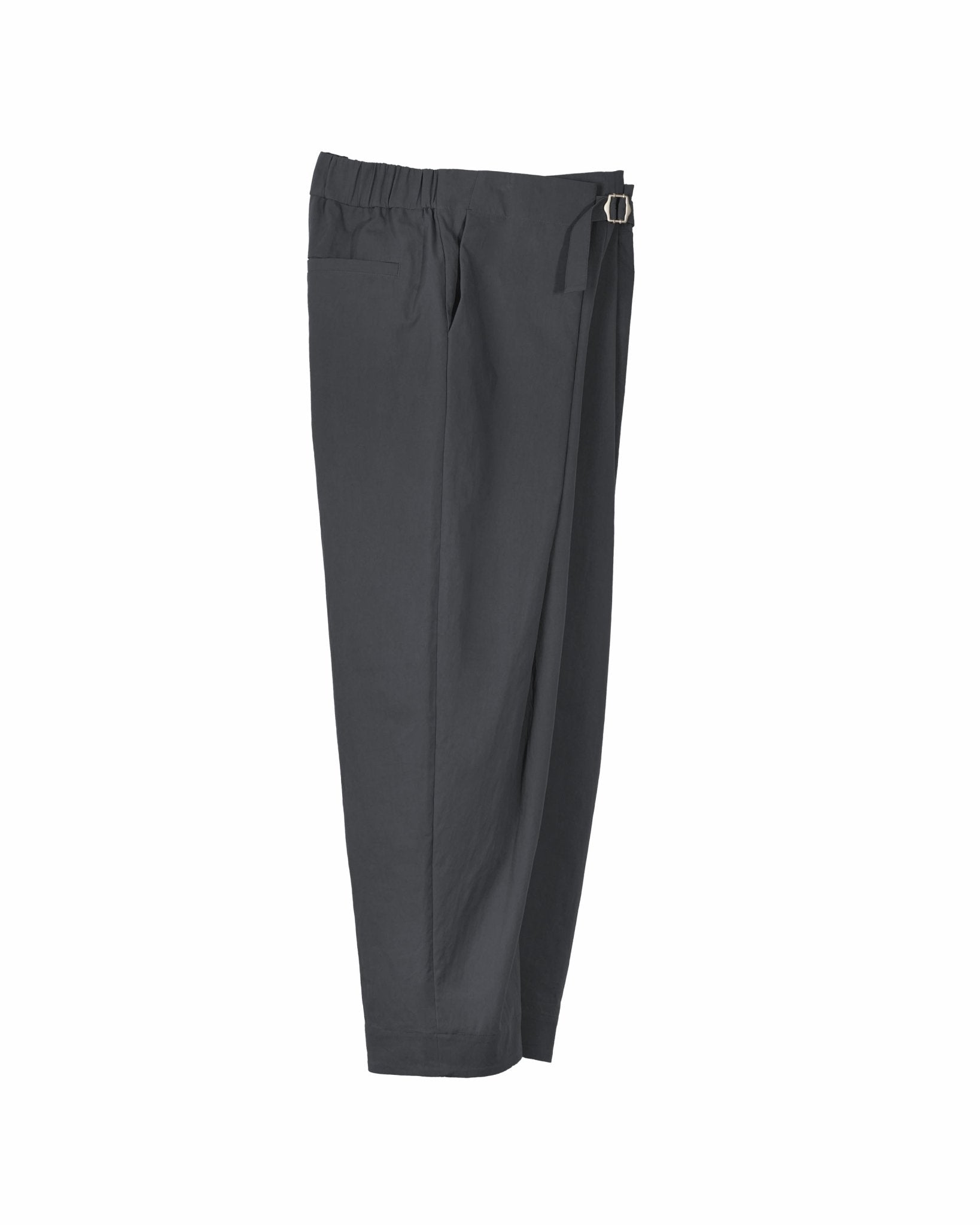Adjustable Pleated Trousers 2.0 - Shadow - G R A Y E