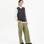 Aircozy Knit Vest - Gray - G R A Y E