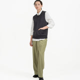 Aircozy Knit Vest - Gray - G R A Y E