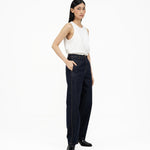 Arched Denim Trousers - Indigo - G R A Y E