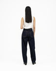 Arched Denim Trousers - Indigo - G R A Y E