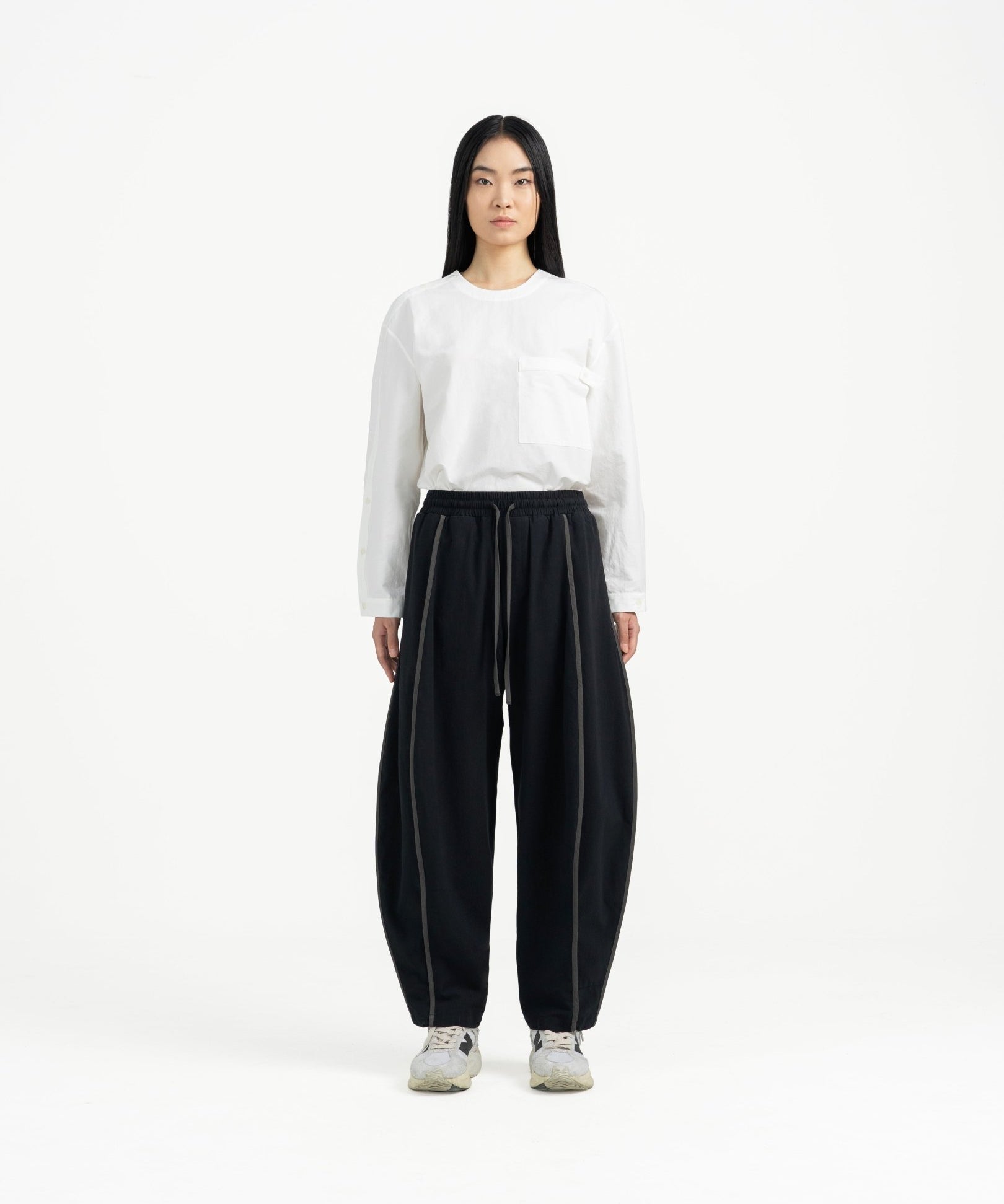 Balloon Binding Pants - G R A Y E