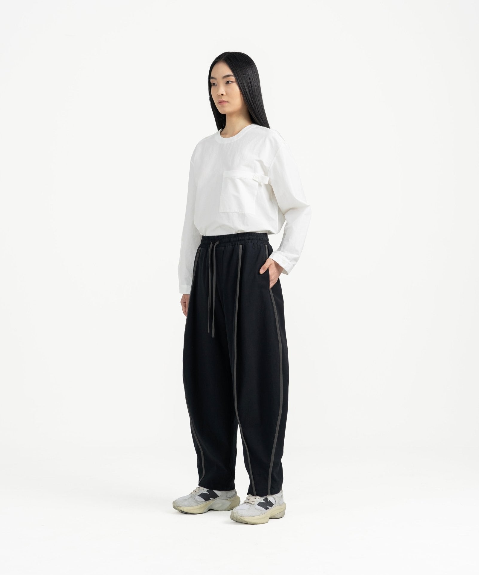 Balloon Binding Pants - G R A Y E
