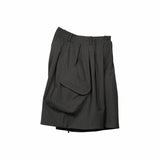 Balloon Cargo Shorts 2.0 - Charcoal Gray - G R A Y E