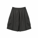 Balloon Cargo Shorts 2.0 - Charcoal Gray - G R A Y E