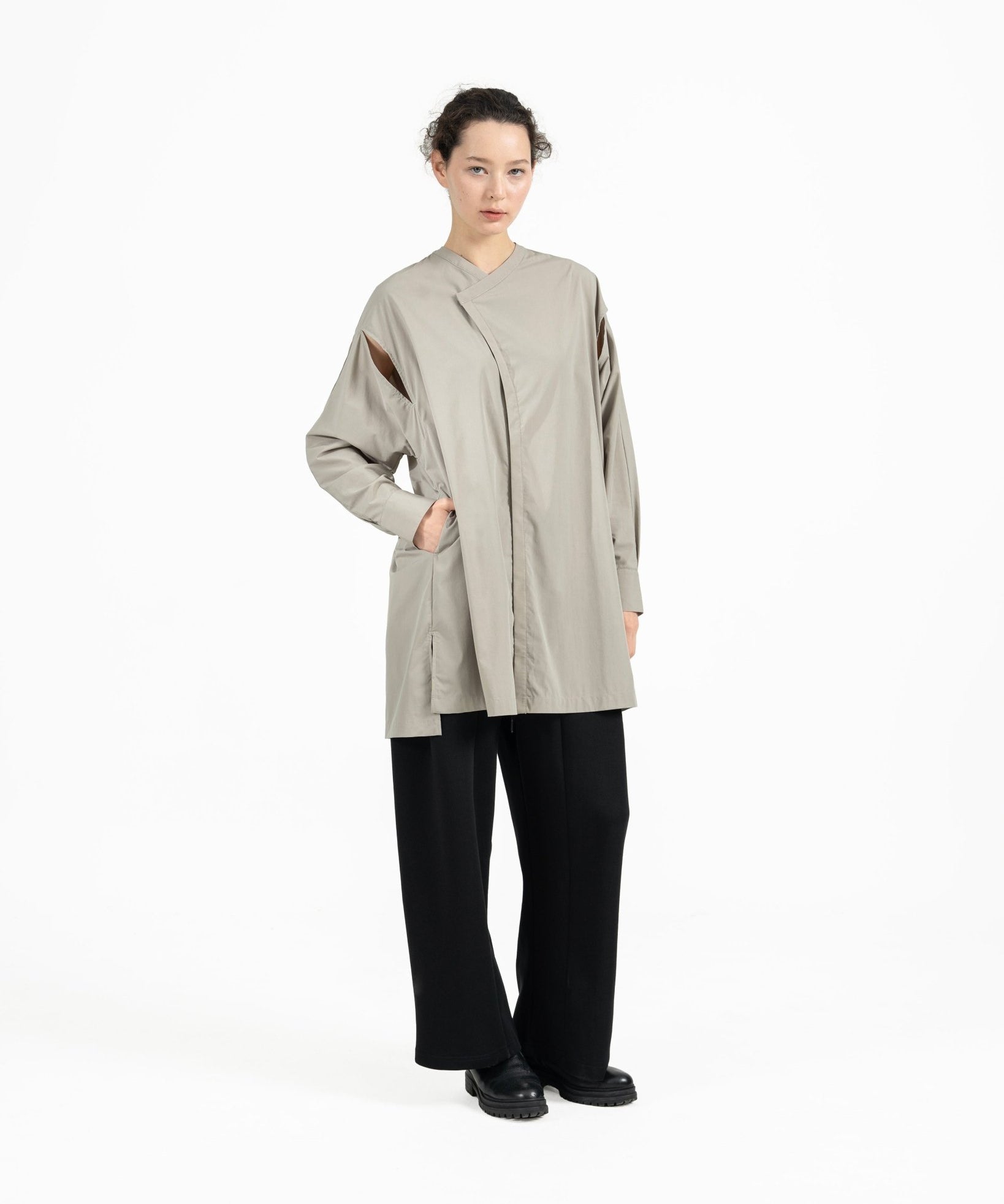 Breeze Overshirt - G R A Y E