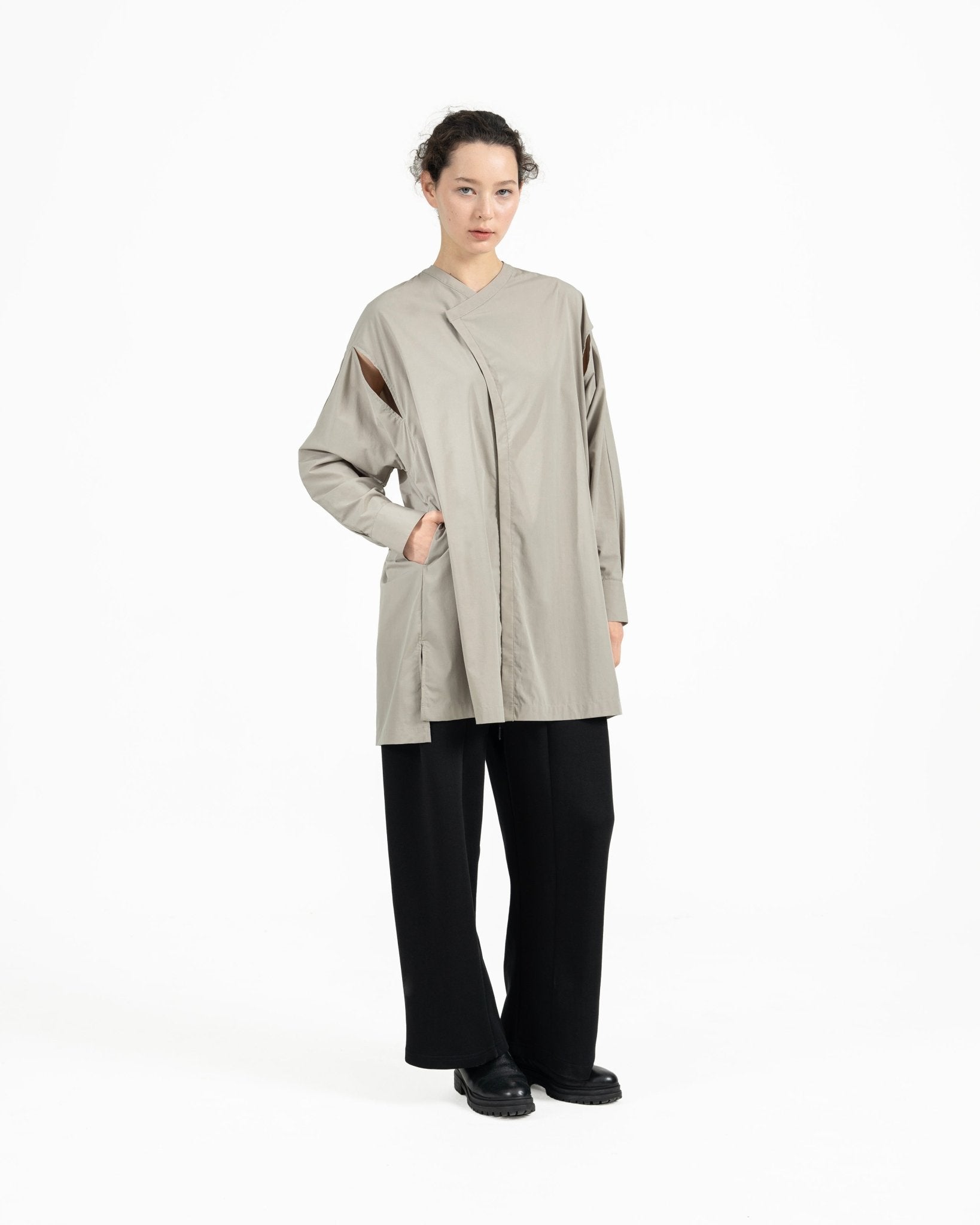 Breeze Overshirt - G R A Y E
