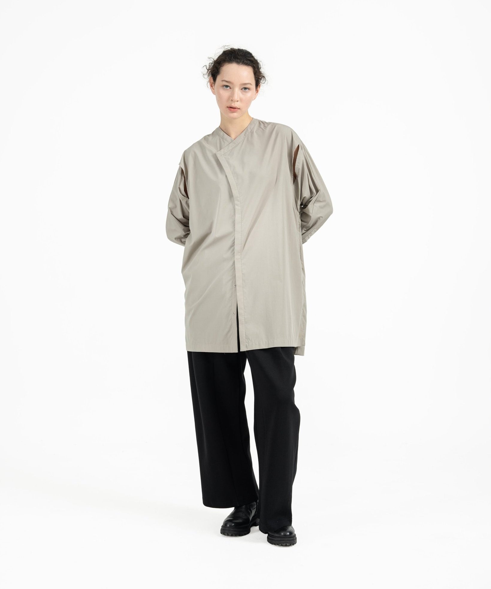 Breeze Overshirt - G R A Y E
