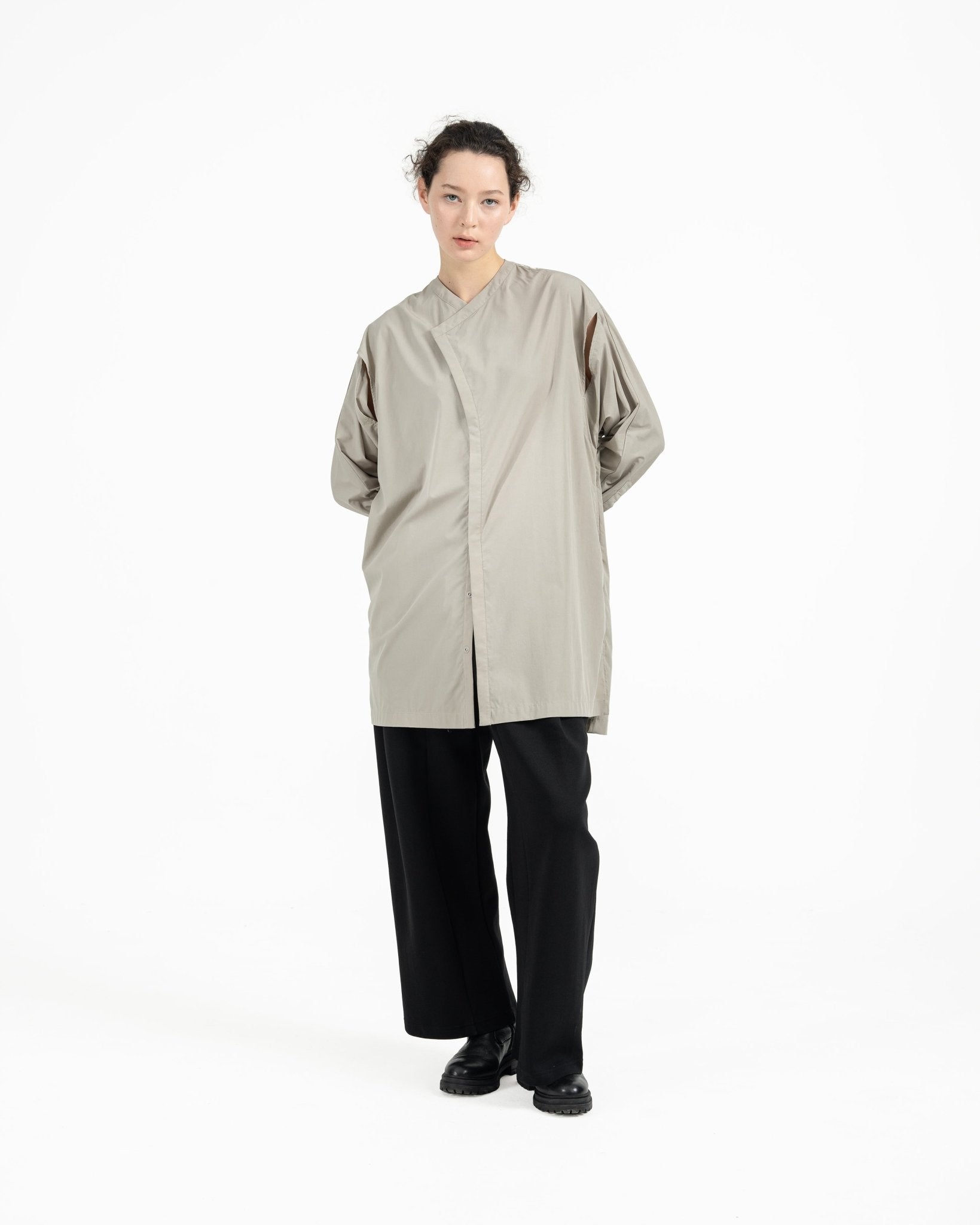 Breeze Overshirt - G R A Y E