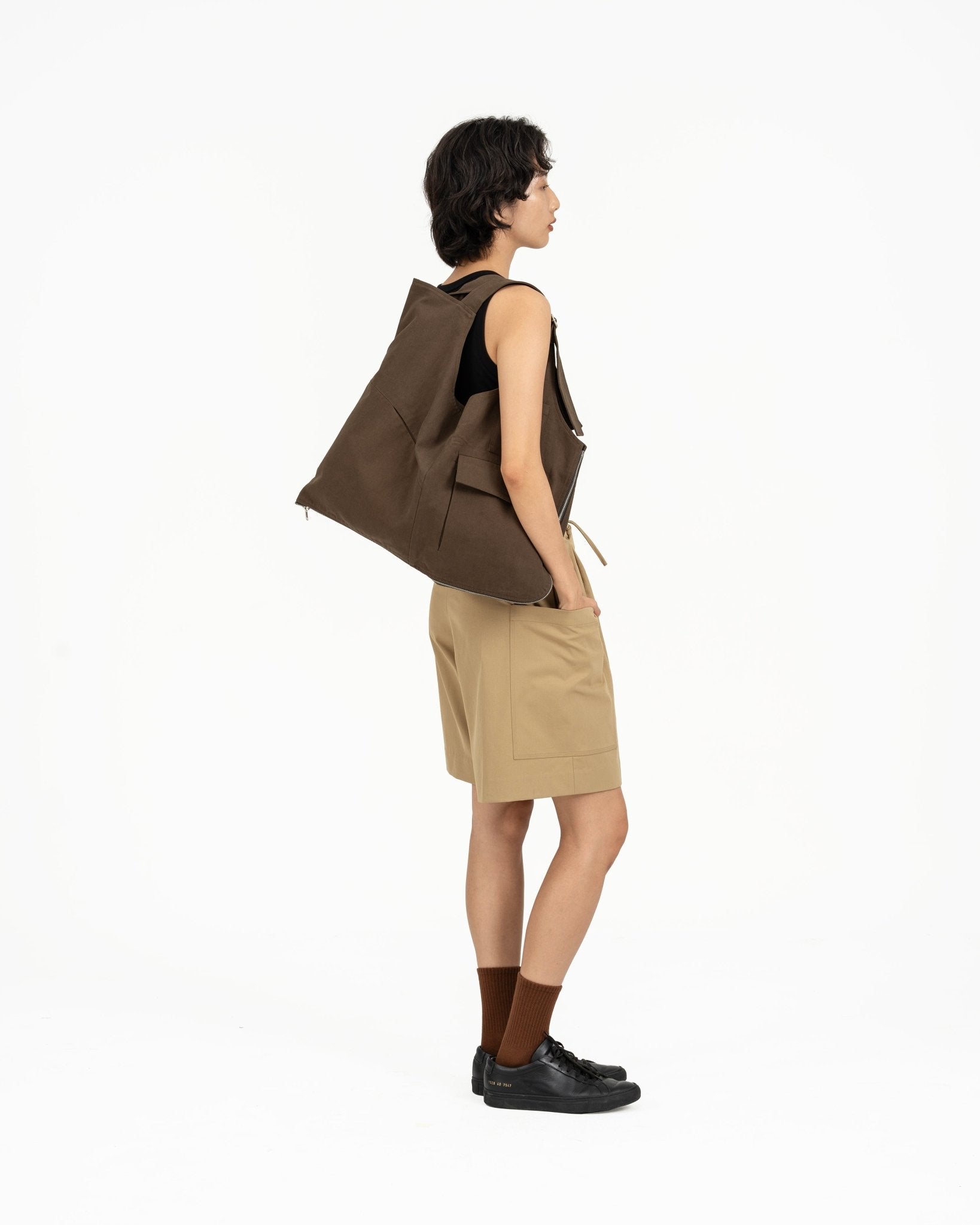 [COMING SOON] Vest Tote 3.0 - Brown - G R A Y E