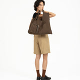 [COMING SOON] Vest Tote 3.0 - Brown - G R A Y E