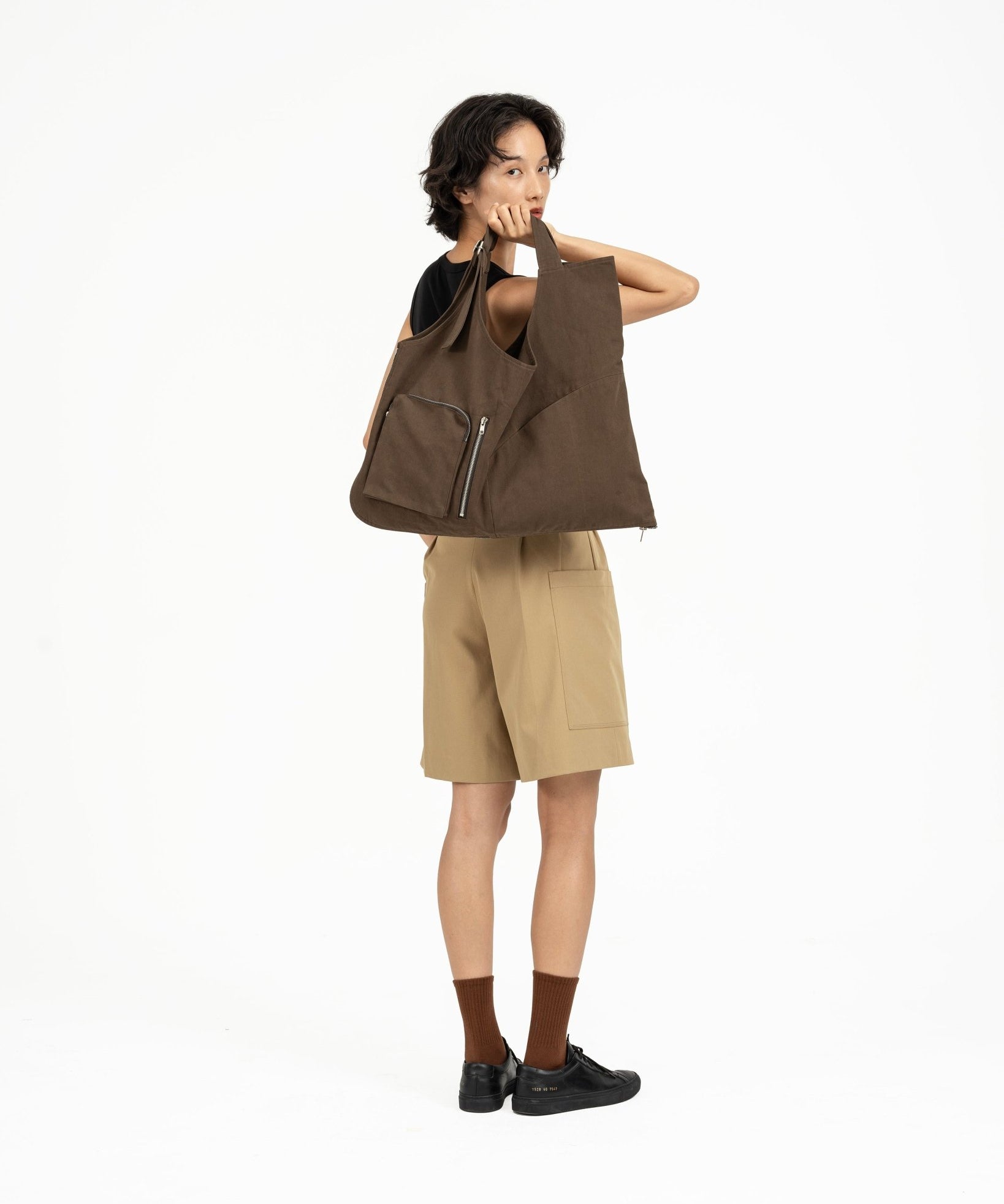 [COMING SOON] Vest Tote 3.0 - Brown - G R A Y E