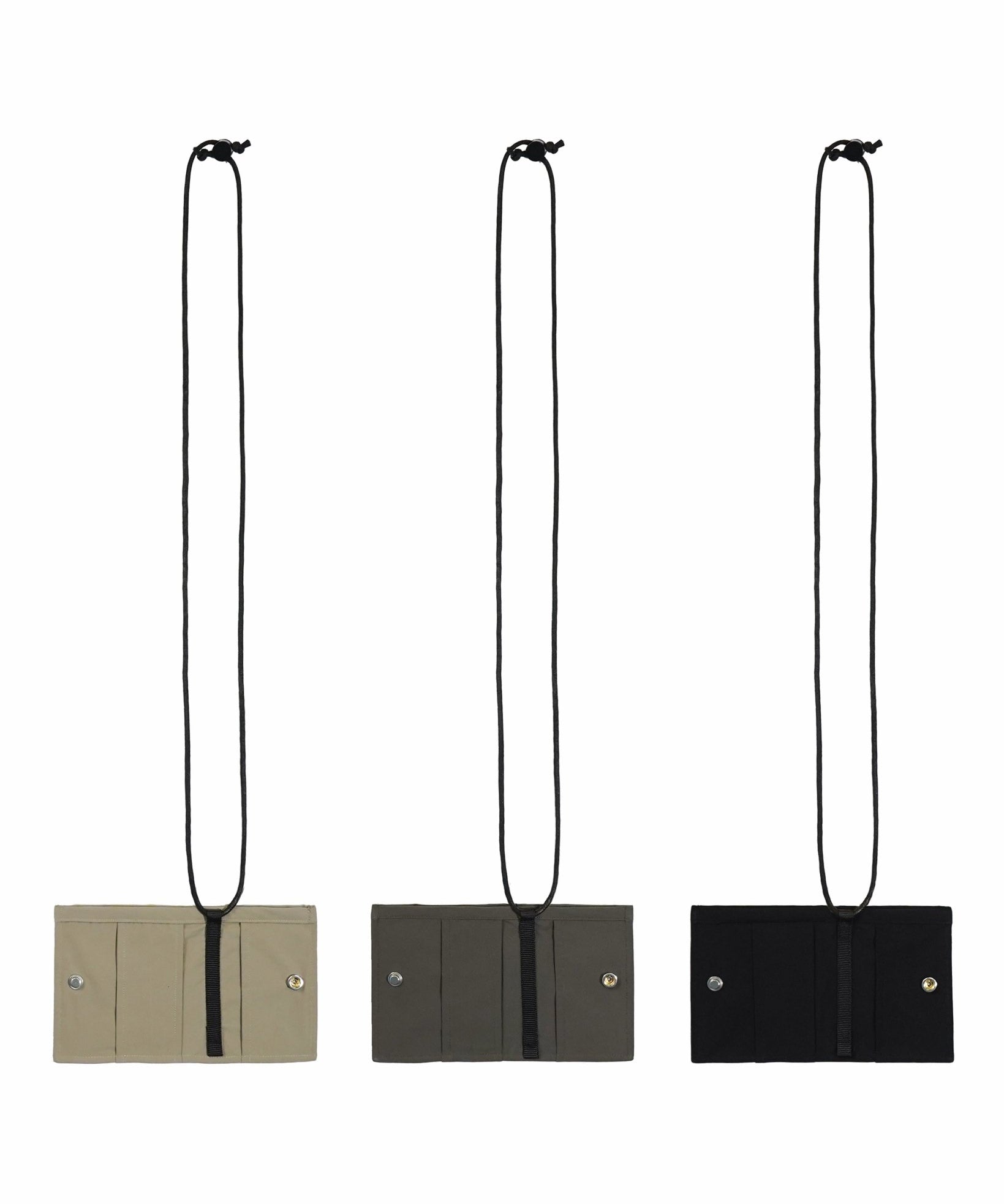 Compact Bi - fold Wallet - G R A Y E