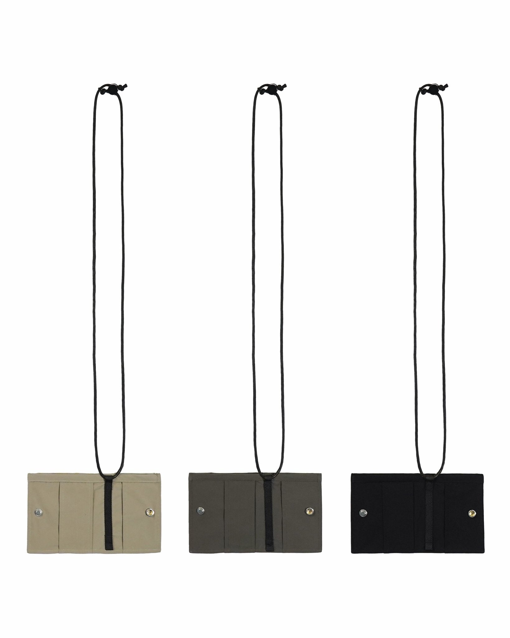 Compact Bi - fold Wallet - G R A Y E