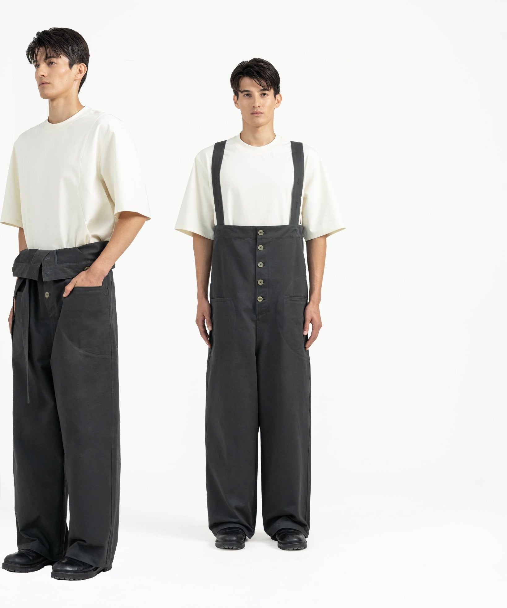 Convertible Overalls - G R A Y E