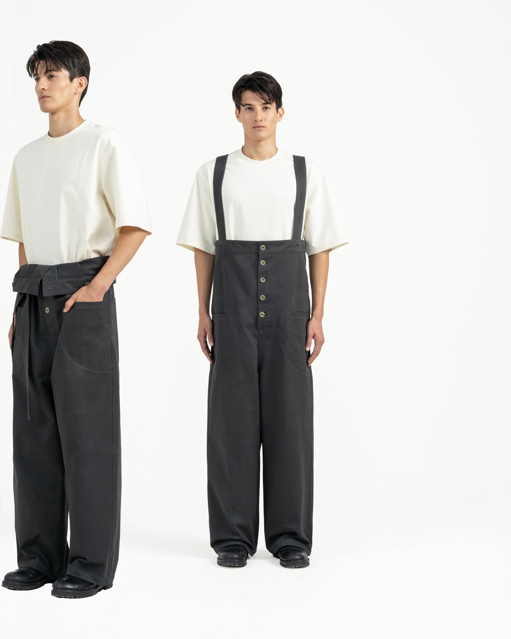 Convertible Overalls - G R A Y E