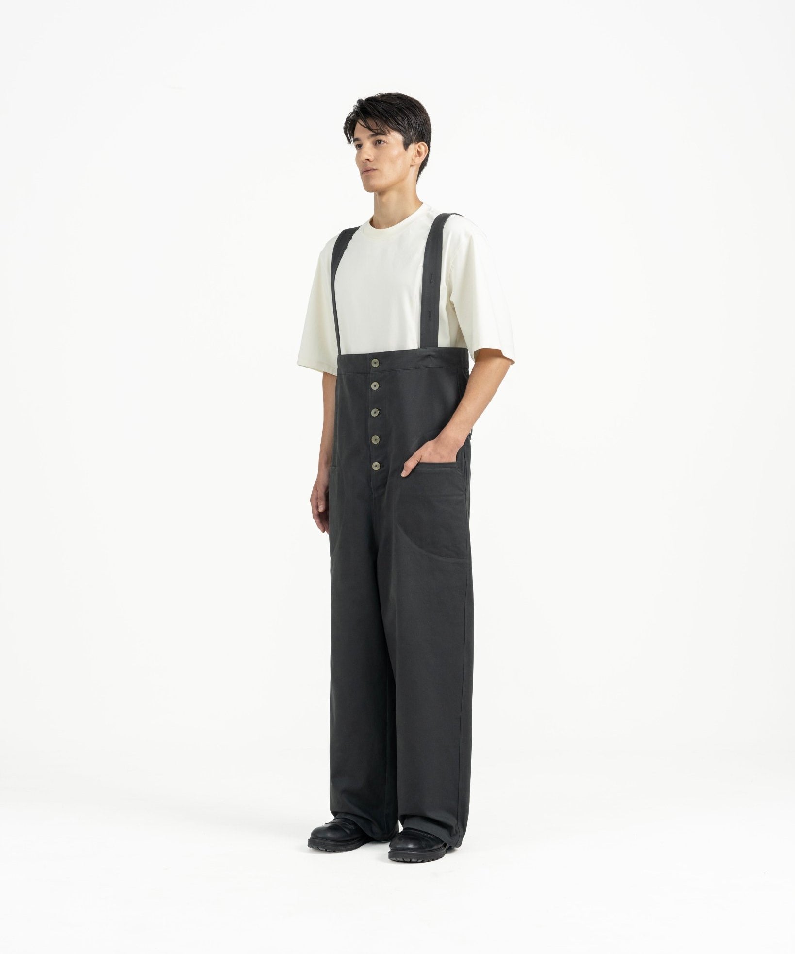 Convertible Overalls - G R A Y E