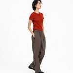 Crinkled Silk Pants - G R A Y E
