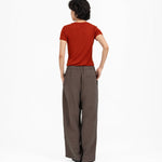 Crinkled Silk Pants - G R A Y E