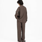 Crinkled Silk Shirt - G R A Y E
