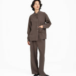Crinkled Silk Shirt - G R A Y E