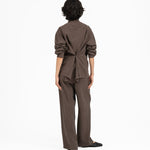 Crinkled Silk Shirt - G R A Y E