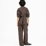 Crinkled Silk Shirt - G R A Y E