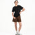 Cupro Classic Tee - Black - G R A Y E