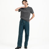 Cupro Classic Tee - Charcoal Gray - G R A Y E