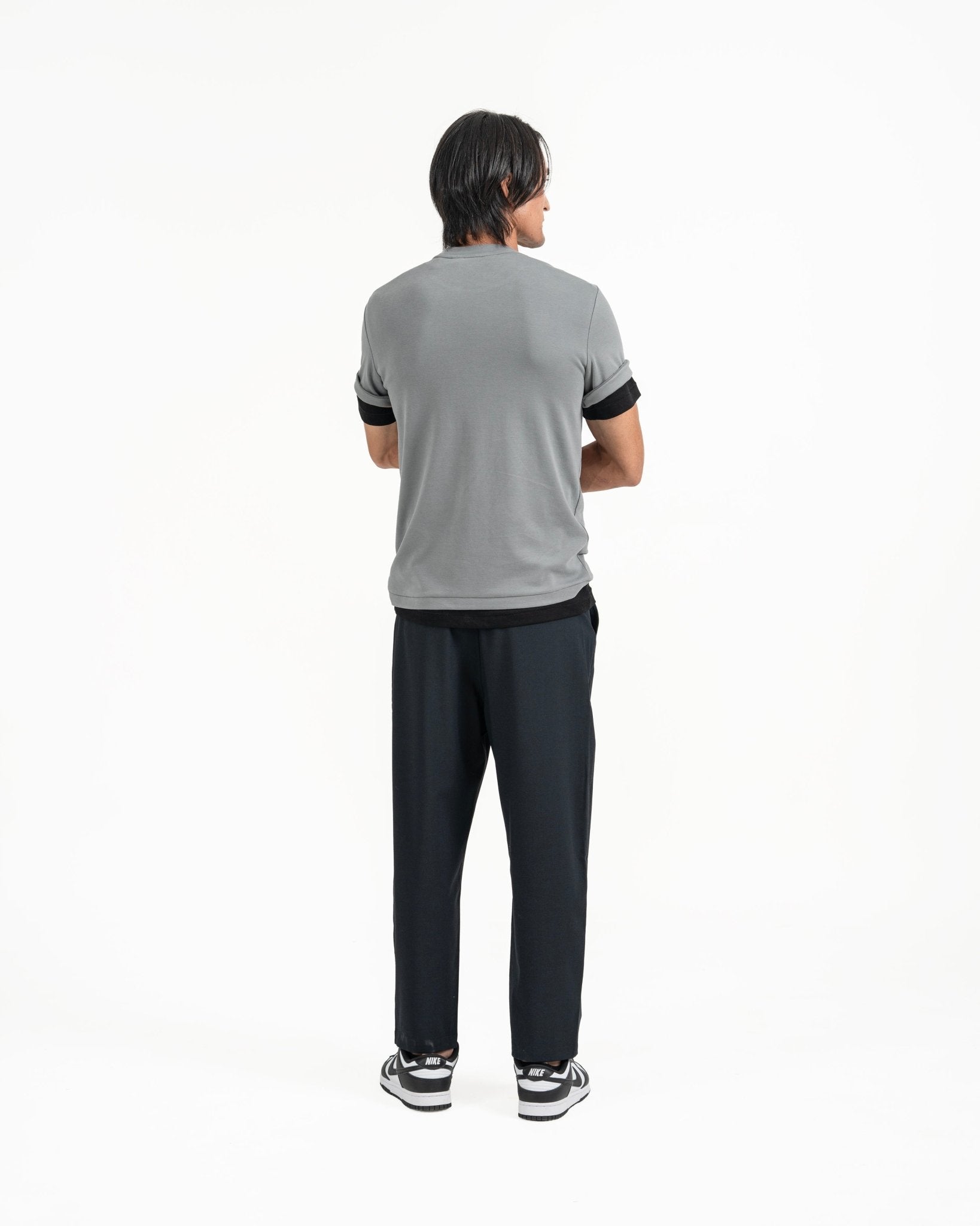 Cupro Classic Tee - Light Slate Gray - G R A Y E