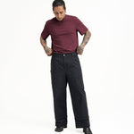 Cupro Classic Tee - Mulberry - G R A Y E