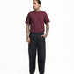 Cupro Classic Tee - Mulberry - G R A Y E