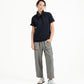 Cupro Classic Tee - Navy - G R A Y E