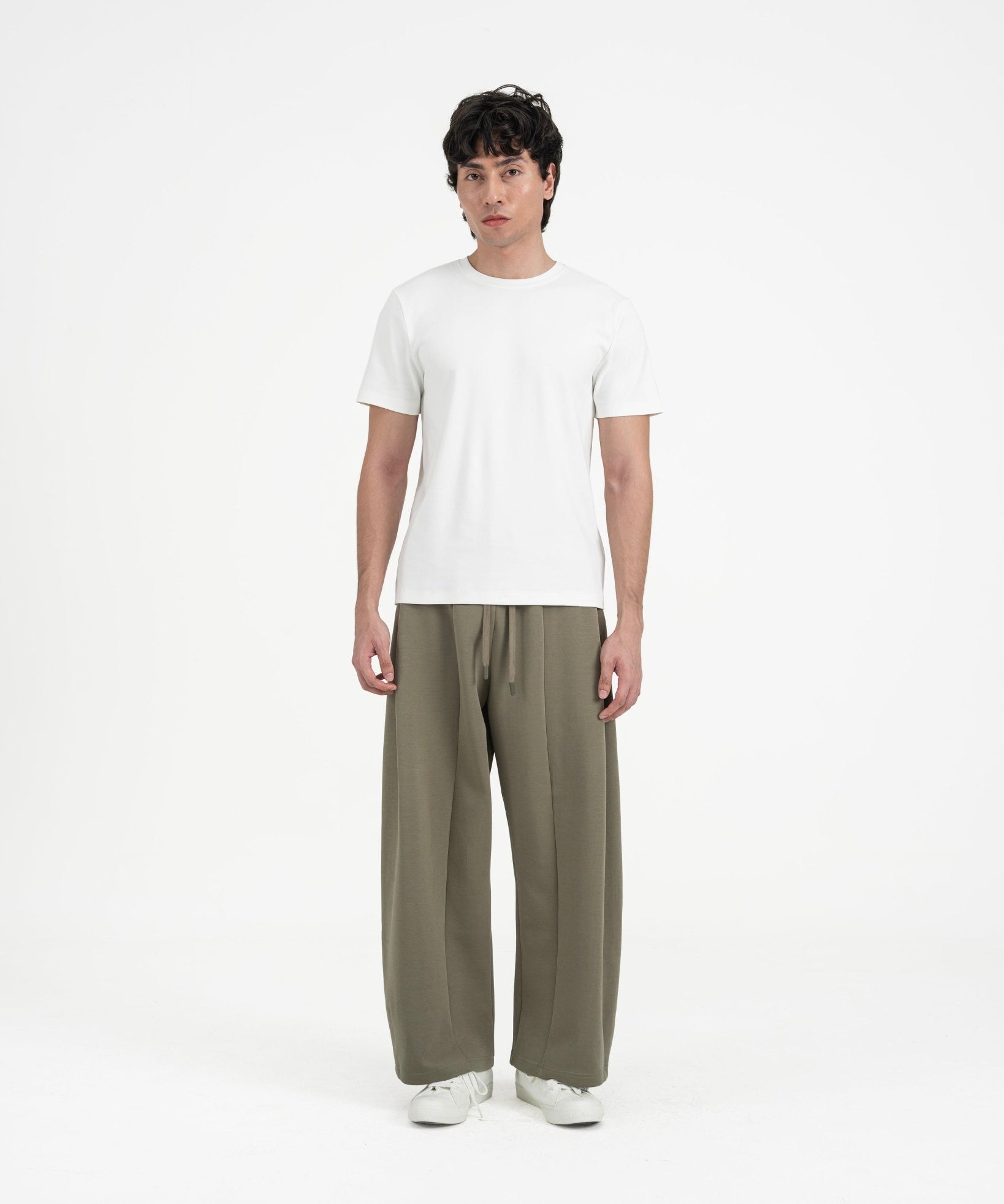Cupro Classic Tee - Off White - G R A Y E
